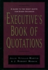 Image for The Executive&#39;s Book of Quotations