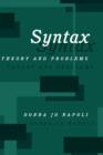 Image for Syntax : Theory and Problems