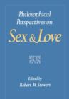 Image for Philosophical Perspectives on Sex and Love
