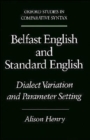 Image for Belfast English and Standard English : Dialect Variation and Parameter Setting