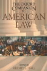Image for The Oxford Companion to American Law