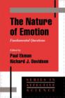 Image for The Nature of Emotion