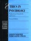 Image for Ethics in psychology  : professional standards and cases