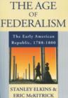 Image for The Age of Federalism