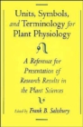 Image for Unit, Symbols, and Terminology for Plant Physiology