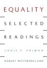 Image for Equality  : selected readings