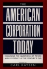 Image for The American Corporation Today