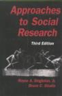Image for Approaches to Social Research