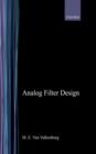 Image for Analog Filter Design