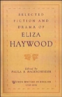 Image for Selected Fiction and Drama of Eliza Haywood