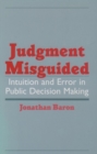Image for Judgment Misguided
