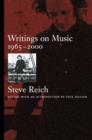 Image for Writings on Music, 1965-2000