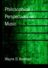 Image for Philosophical perspectives on music
