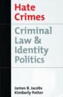 Image for Hate crimes  : criminal law and identity politics