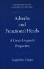 Image for Adverbs and Functional Heads : A Cross-Linguistic Perspective