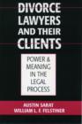 Image for Divorce Lawyers and Their Clients : Power and Meaning in the Legal Process