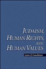 Image for Judaism, Human Rights, and Human Values