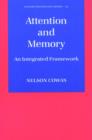 Image for Attention and memory  : an integrated framework