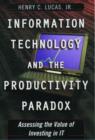 Image for Information Technology and the Productivity Paradox