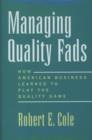 Image for Managing Quality Fads