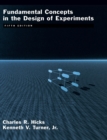 Image for Fundamental concepts in the design of experiments