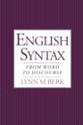 Image for English Syntax