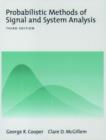 Image for Probabilistic Methods of Signal and System Analysis