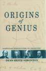 Image for Origins of Genius : Darwinian Perspectives on Creativity