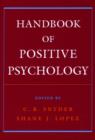 Image for Handbook of Positive Psychology