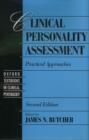 Image for Clinical personality assessment  : practical approaches