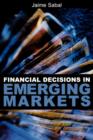 Image for Financial Decisions in Emerging Markets