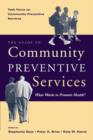 Image for The guide to community preventive services  : what works to promote health?