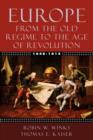 Image for Europe, 1648-1815  : from the old regime to the age of revolution