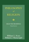 Image for Philosophy of religion  : selected readings