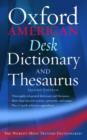 Image for The Oxford American Desk Dictionary and Thesaurus