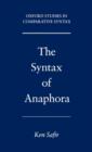 Image for The syntax of anaphora