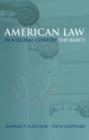Image for American law in a global context  : the basics