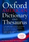 Image for Oxford American Dictionary and Thesaurus with Language G