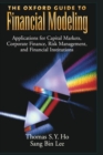 Image for The Oxford Guide to Financial Modeling