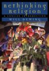 Image for Re-thinking religion  : a concise introduction