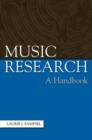 Image for Music Research