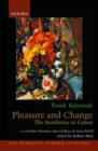 Image for Pleasure and change  : the aesthetics of canon