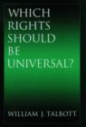 Image for Which Rights Should be Universal?