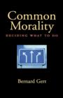 Image for Common Morality