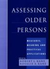 Image for Assessing Older Persons