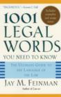 Image for 1001 legal words you need to know  : the ultimate guide to the language of law