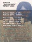 Image for Human Development Report 2000