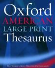Image for The Oxford American Large Print Thesaurus