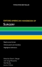 Image for Oxford American Handbook of Surgery