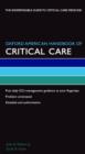 Image for Oxford American Handbook of Critical Care